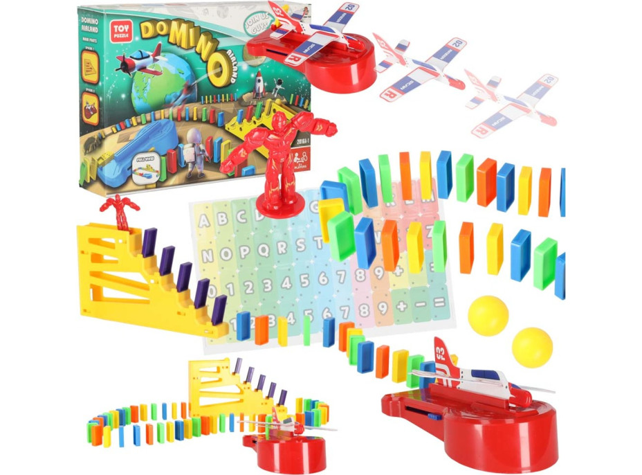 Domino dráha Letadlo s odpalovacím zařízením