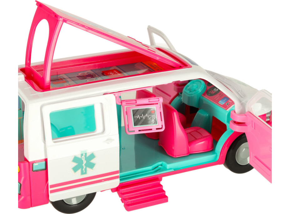 Ambulance mobilní nemocnice pro panenky s příslušenstvím