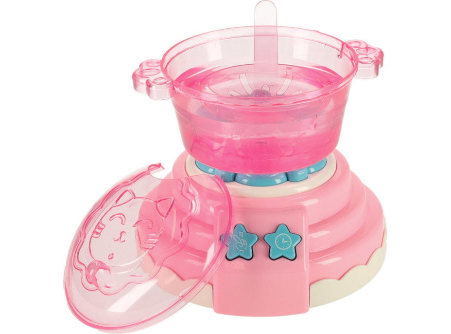 3D krystalové lepicí gelové šablony Magic Kitchen - sada 62 kusů - růžová