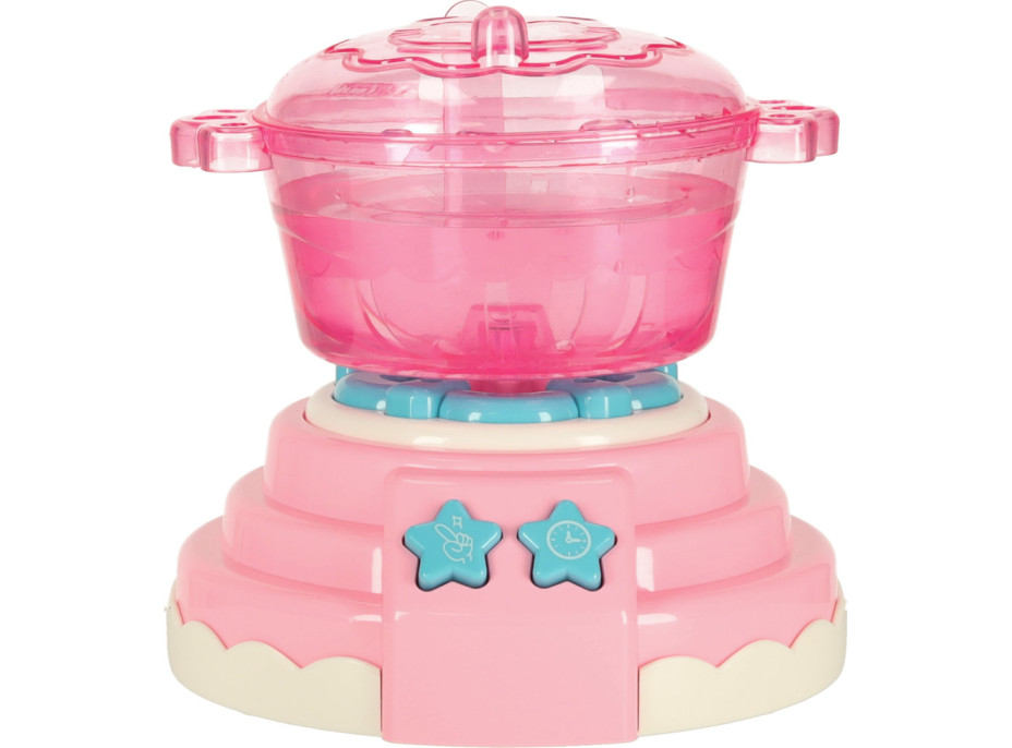 3D krystalové lepicí gelové šablony Magic Kitchen - sada 62 kusů - růžová