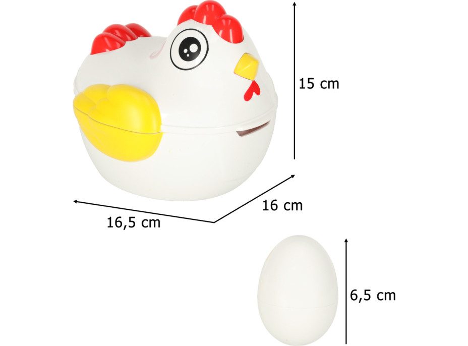 Vzdělávací hra třídění tvarů - Slepice