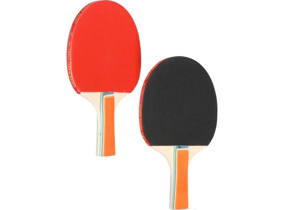 Sada na stolní tenis s pálkami a roztažitelnou sítí