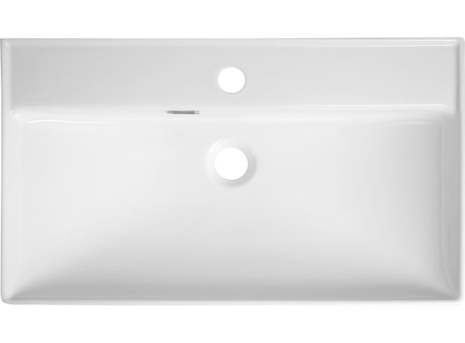 Aqualine PARLA keramické umyvadlo 65x38cm, bílá 9965