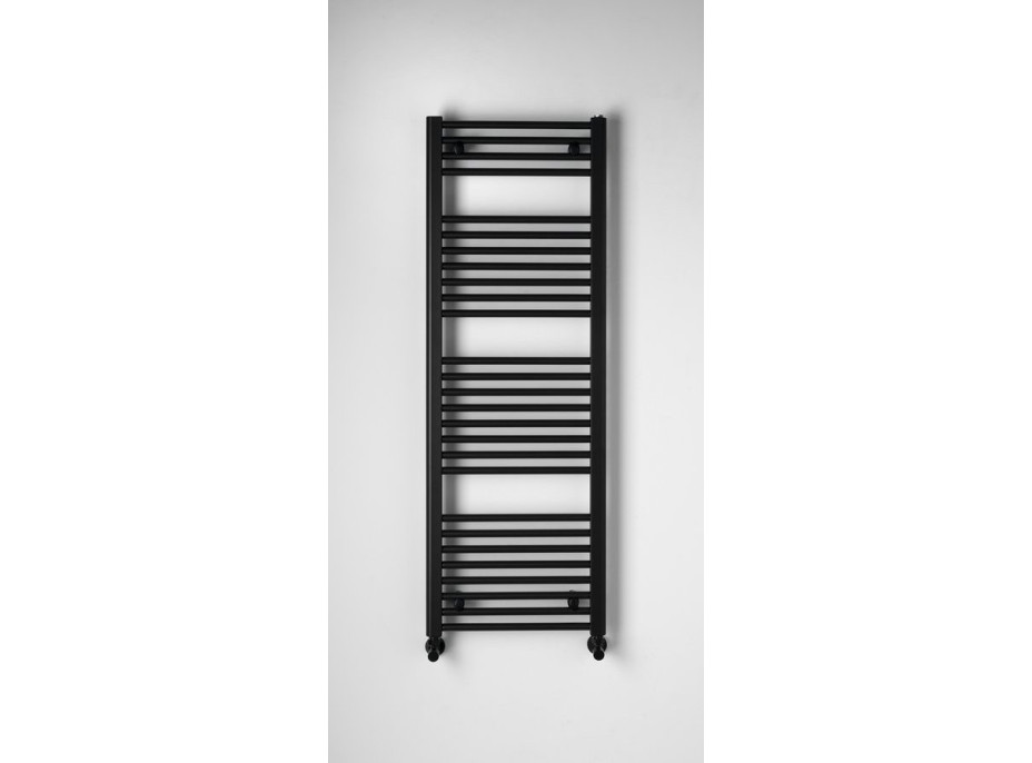 Aqualine DIRECT otopné těleso s bočním připojením 450x1320mm, černá mat ILR34B