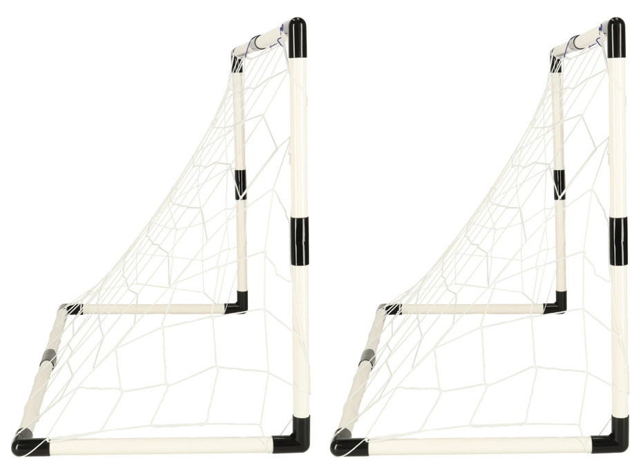 Dětská tréninková fotbalová branka 2ks 95x48x70 cm