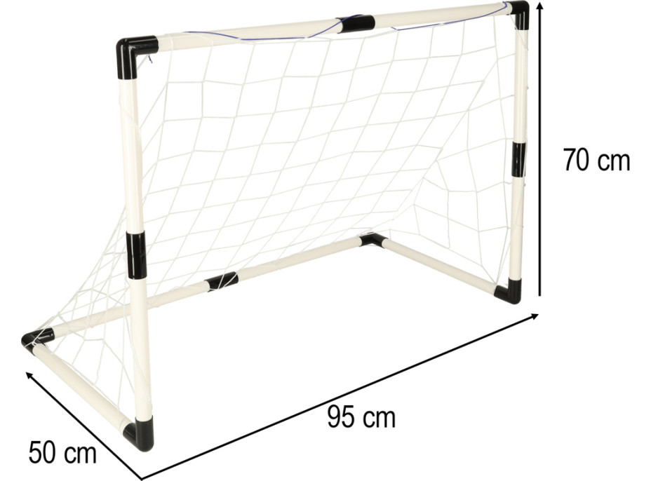 Dětská tréninková fotbalová branka 2ks 95x48x70 cm