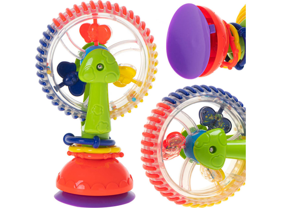 Chrastítko s přísavkou - Ruské kolo