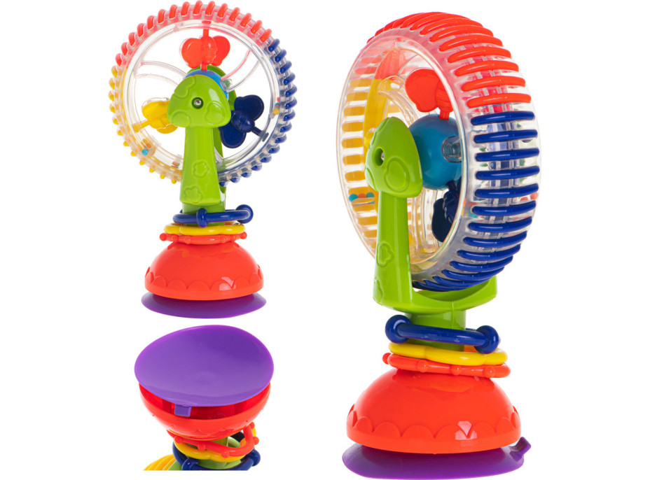 Chrastítko s přísavkou - Ruské kolo