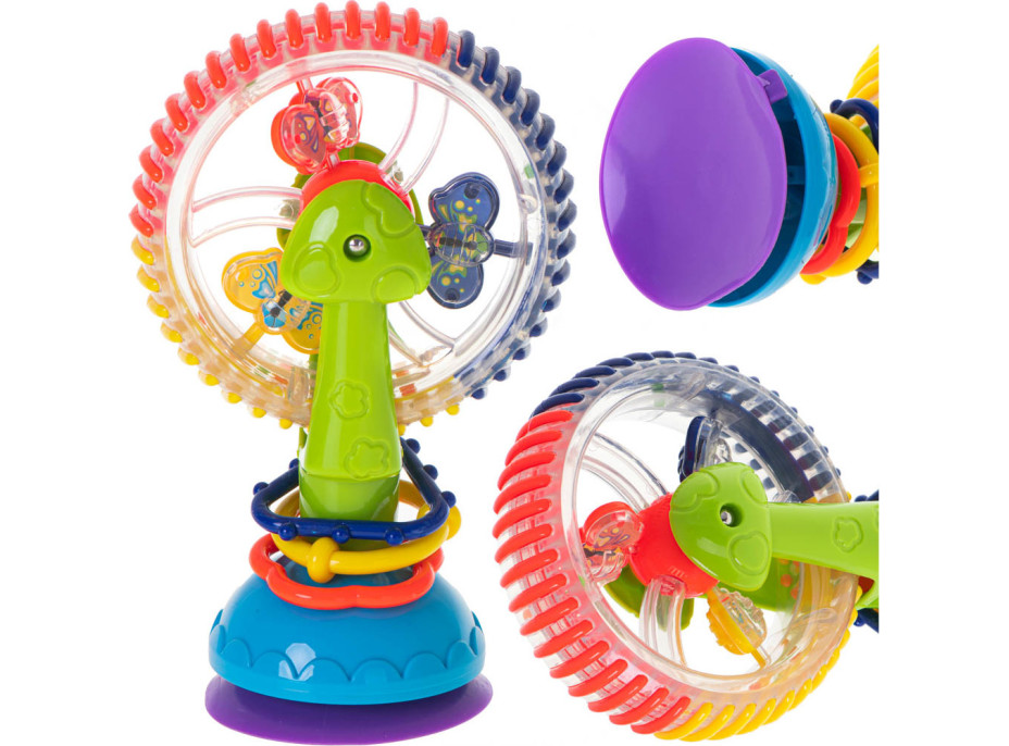 Chrastítko s přísavkou - Ruské kolo