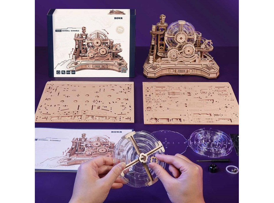 RoboTime 3D skládačka kuličkové dráhy Herní ovladač
