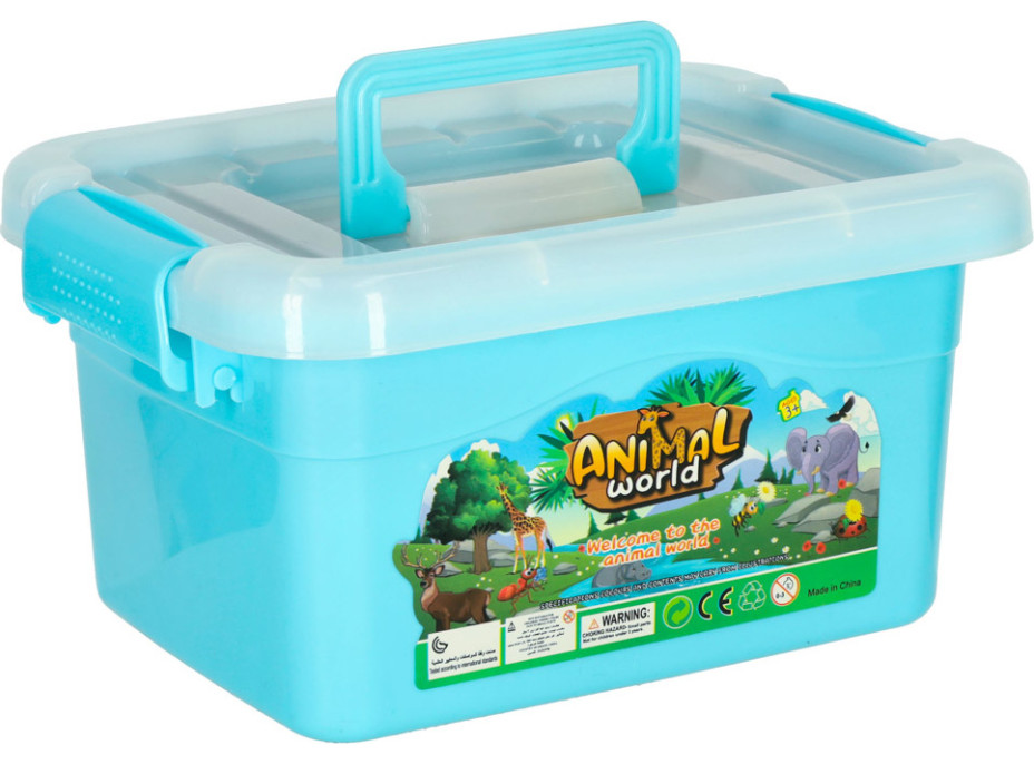 Figurky zvířata v zoo- sada 31 prvků