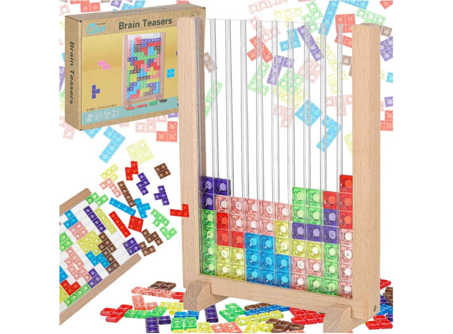 Puzzle Tetris stojící hra