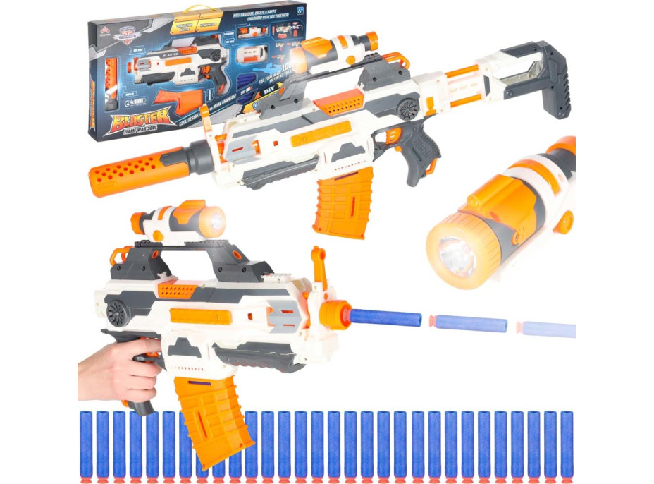 BLASTER MODULAR Puška 4v1 30 střel