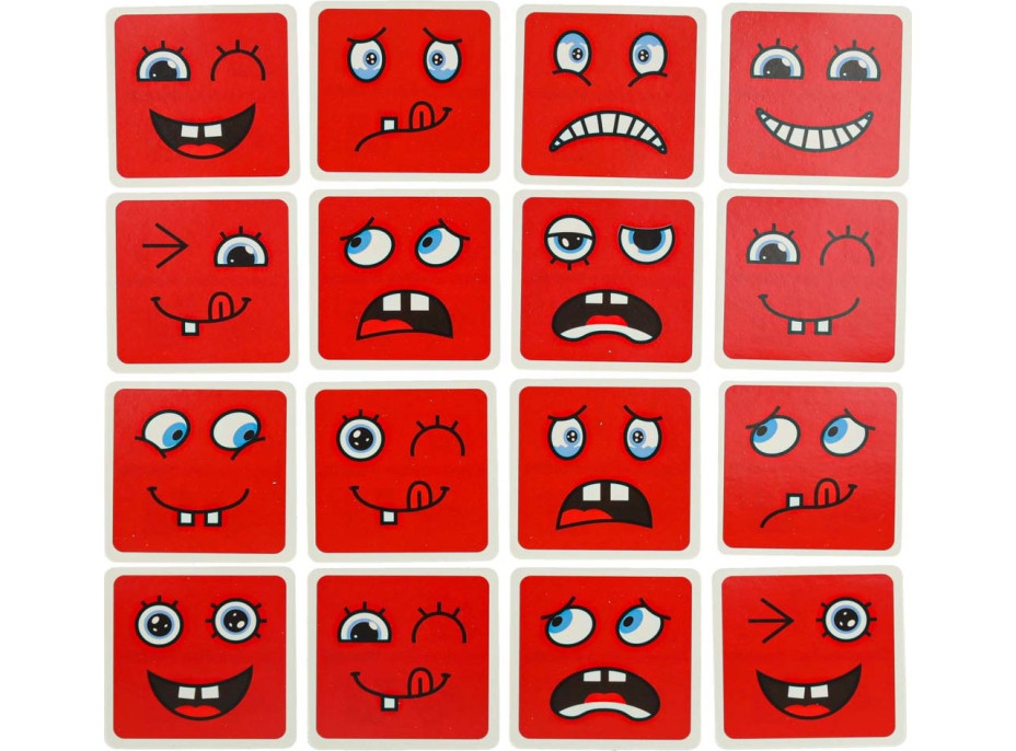Montessori kreativní bloky - Emoce