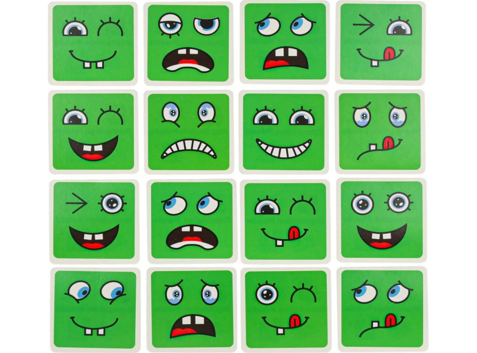 Montessori kreativní bloky - Emoce