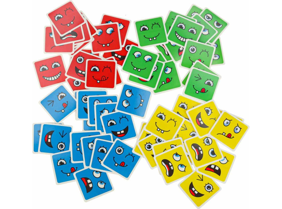 Montessori kreativní bloky - Emoce