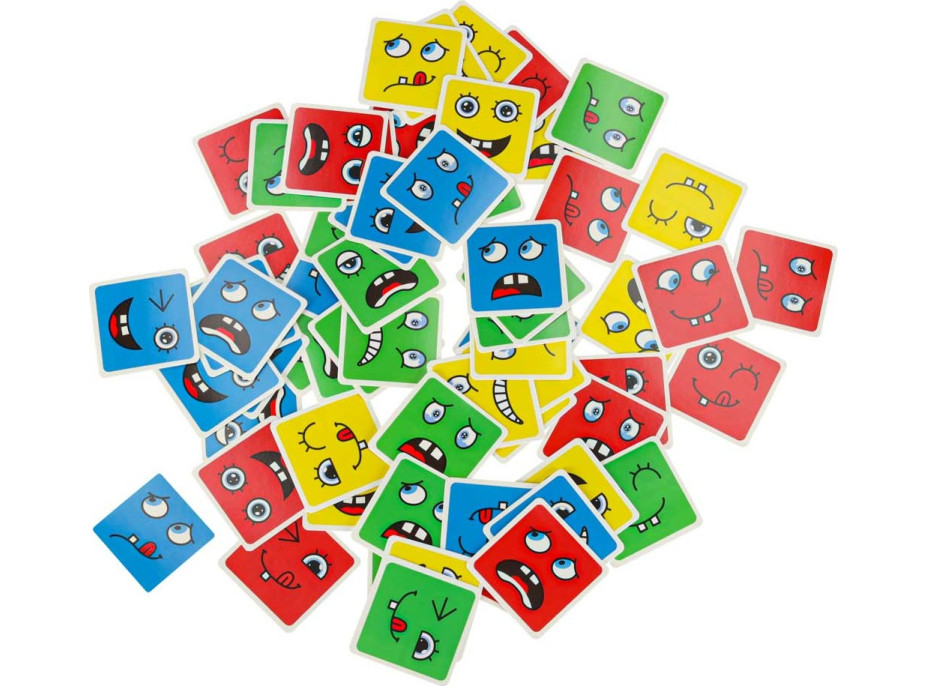 Montessori kreativní bloky - Emoce