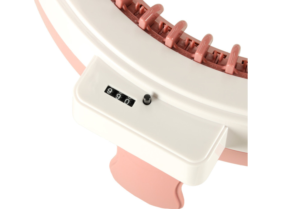 Pletací tkalcovský kruhový stav 48 jehel + 4 klubka příze