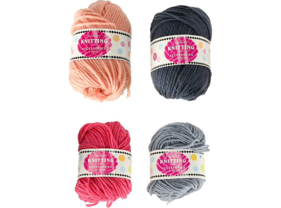 Pletací tkalcovský kruhový stav 48 jehel + 4 klubka příze