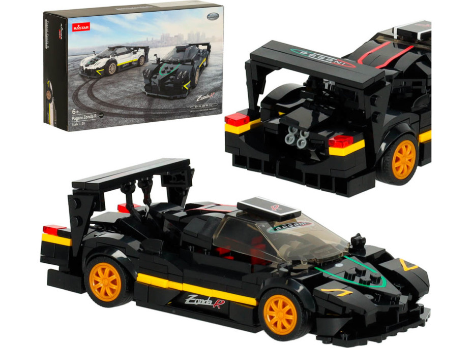 Stavebnice Rastar 93900-B Pagani Zonda R 1:28 - 387 dílků