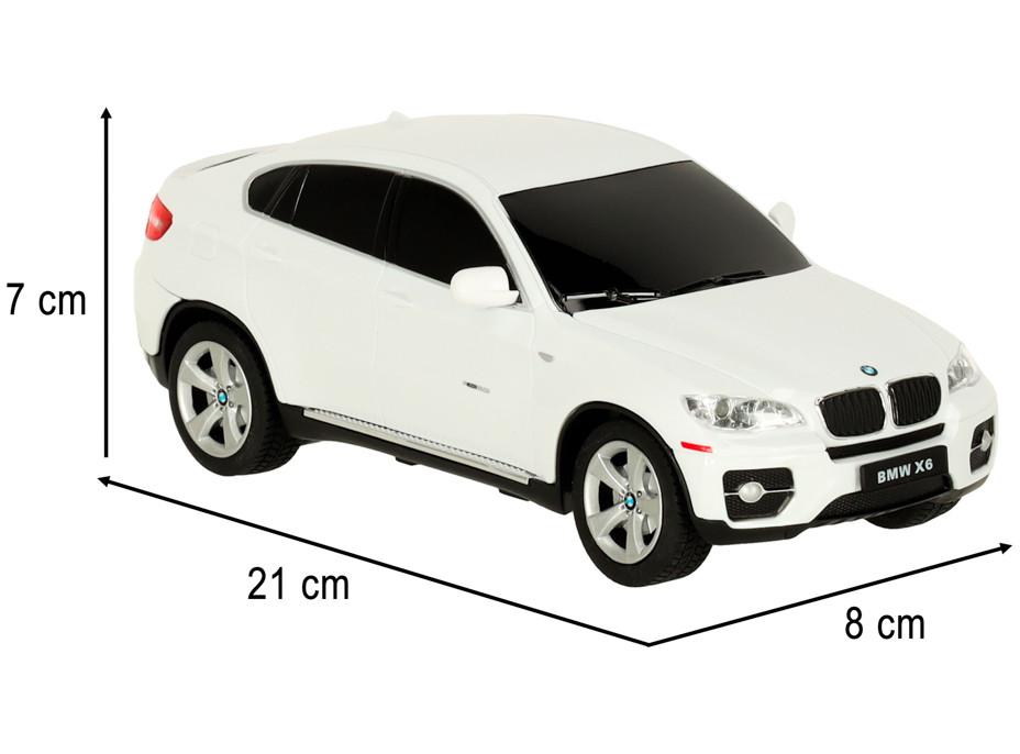 RC auto 1:24 BMW X6 - bílé