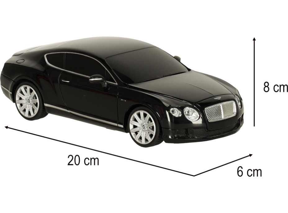 RC auto 1:24 Bentley Continental GT - černé