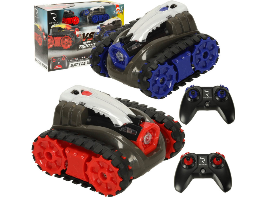 RC Revolt BATTLE tanky na dálkové ovládání - 2 kusy