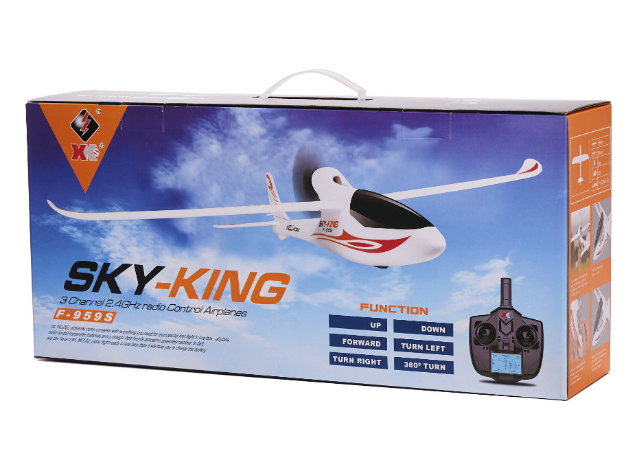 RC Letadlo WLtoys Sky King F959S 2,4GHz
