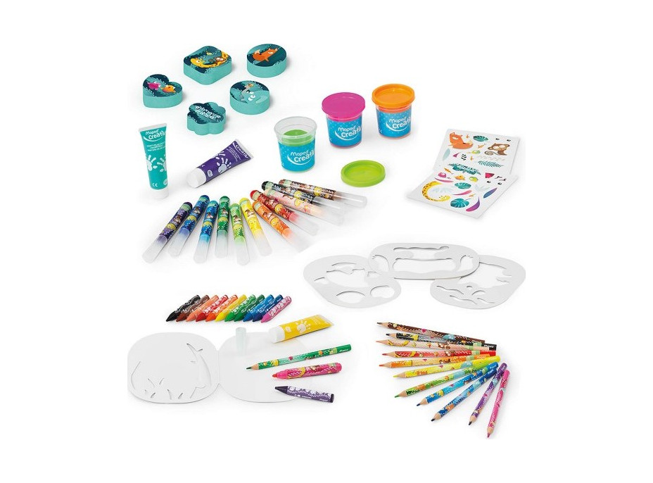 Kufr Jungle Fever s uměleckými doplňky