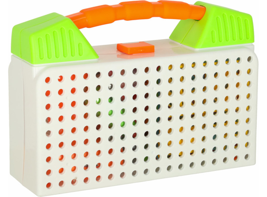 Šroubovací stavebnice s vrtačkou 181 prvků