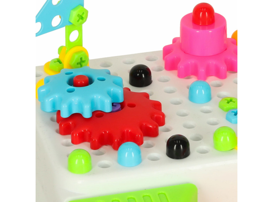 Šroubovací stavebnice s vrtačkou 181 prvků