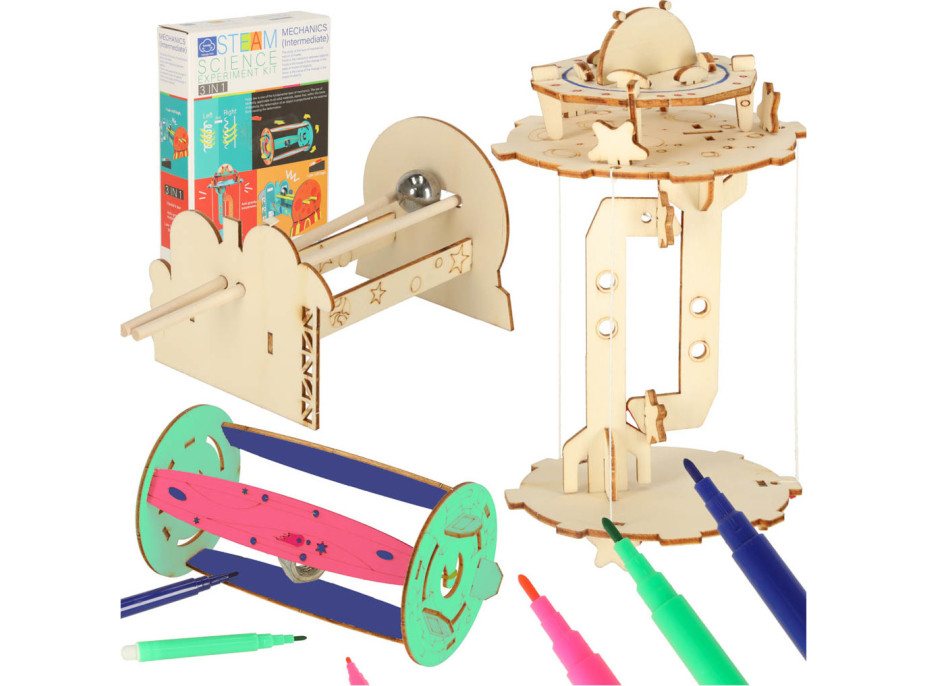 Sada pro vědecké experimenty Mechanika 3v1