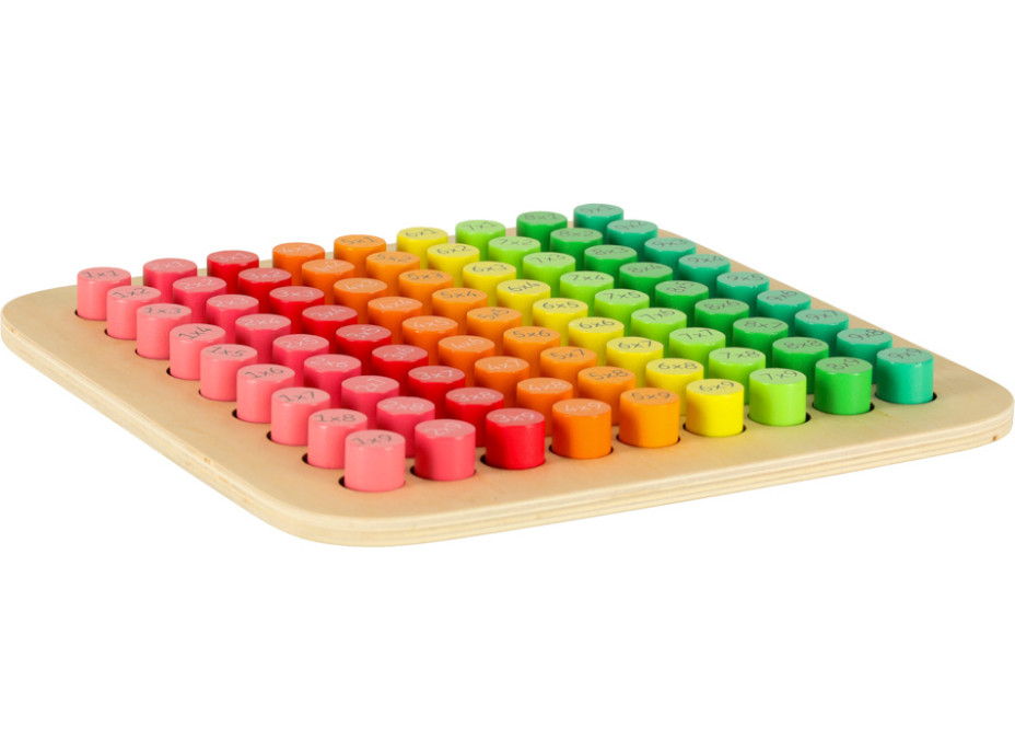 Vzdělávací dřevěná násobilka