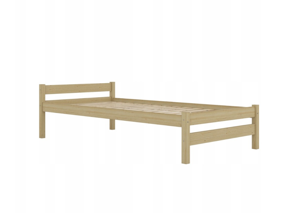 Dětská postel z masivu borovice ALEXANDR - 180x80 cm - bez povrchových úprav