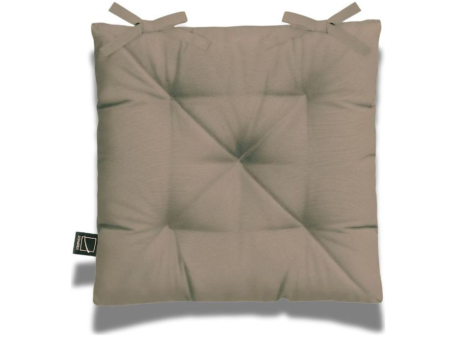 Prošívaný podsedák SILLA 40x40 cm - béžový