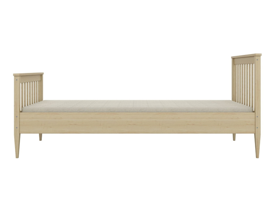 Dětská postel z masivu borovice IGNÁC - 160x80 cm - bez povrchových úprav