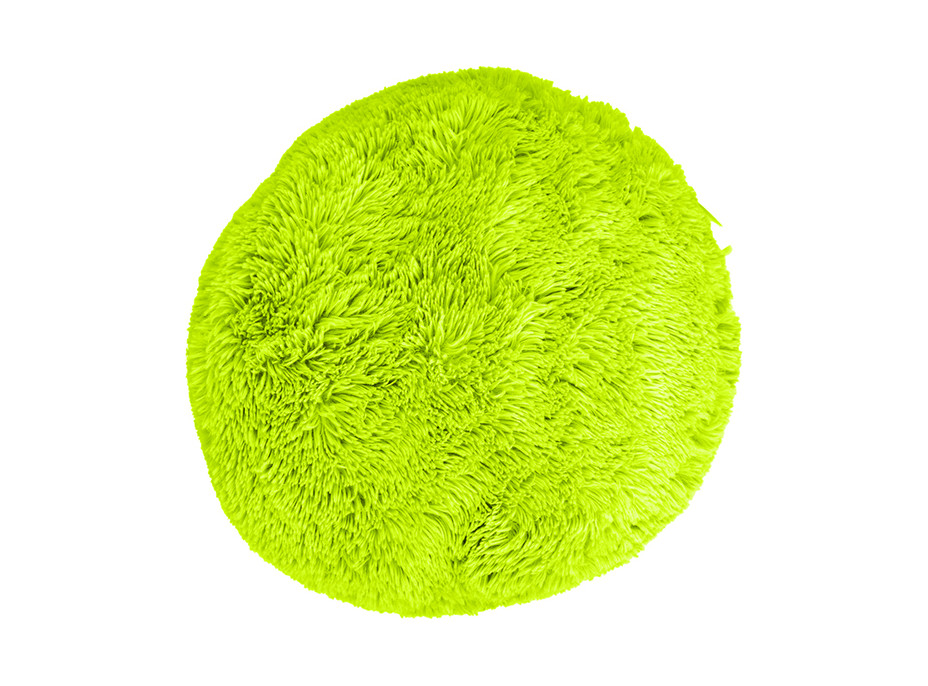 Poduszka Queen okrągła z wypeł. śr.45 cm Limonka