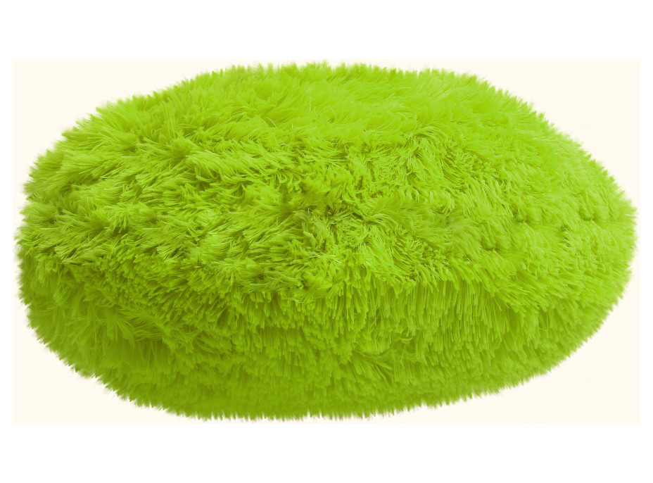 Poduszka Queen okrągła z wypeł. śr.45 cm Limonka