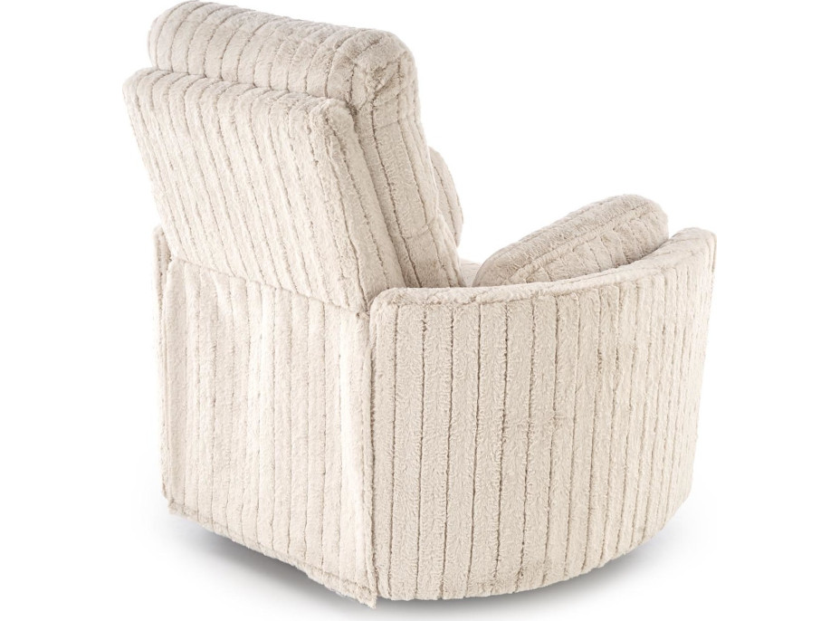 Rozkládací polohovací křeslo PEGAS - béžové