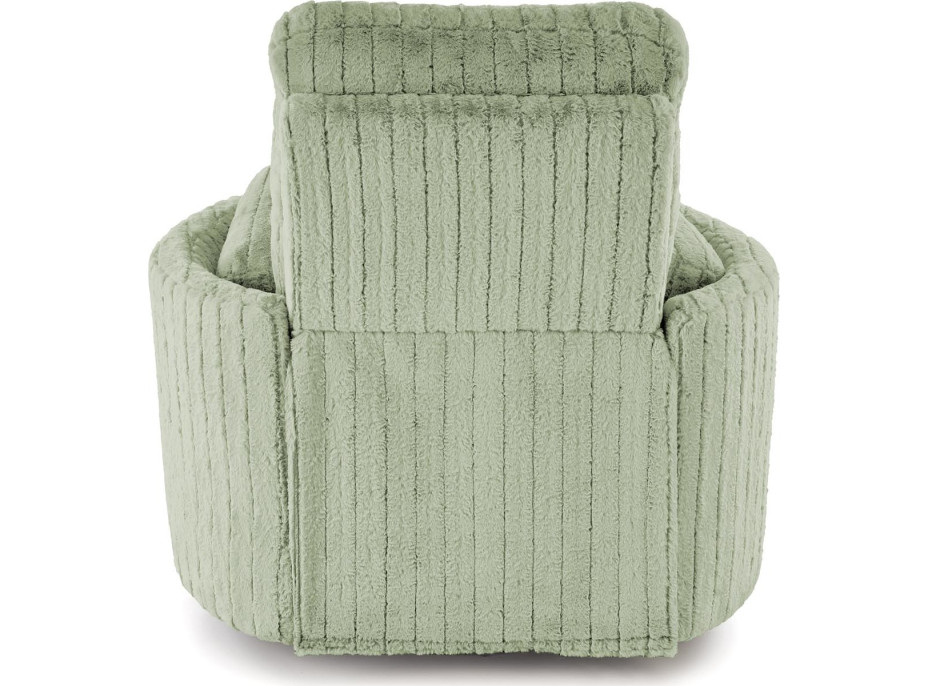 Rozkládací polohovací křeslo PEGAS - mátově zelené