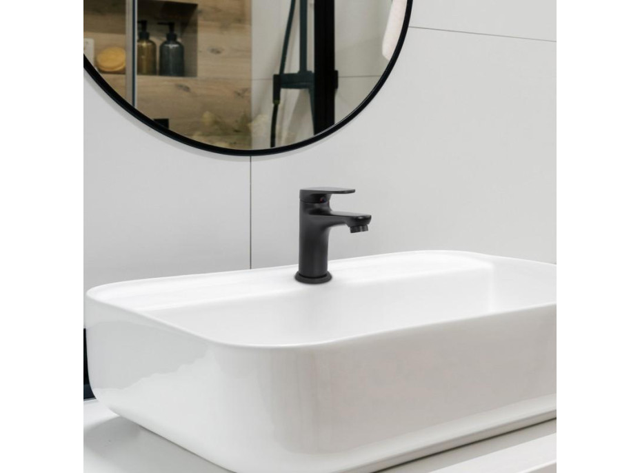 Umyvadlová baterie SONIA - černá - nízká