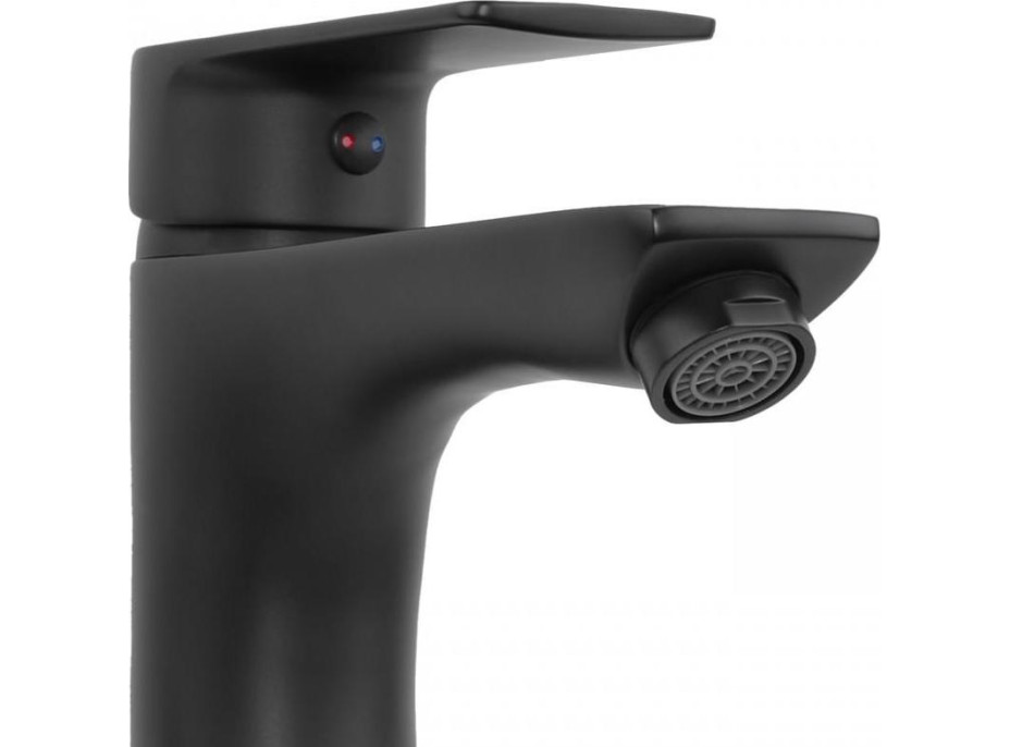Umyvadlová baterie HARY - černá - vysoká