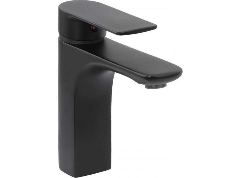 Umyvadlová baterie REMI - černá - vysoká
