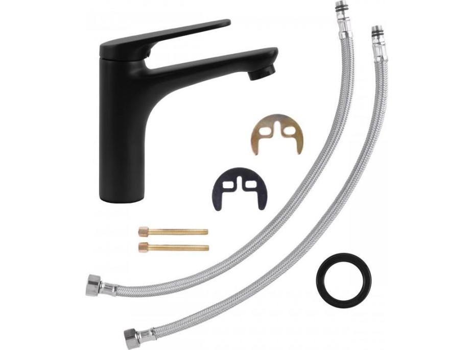 Umyvadlová baterie SONIA - černá - vysoká