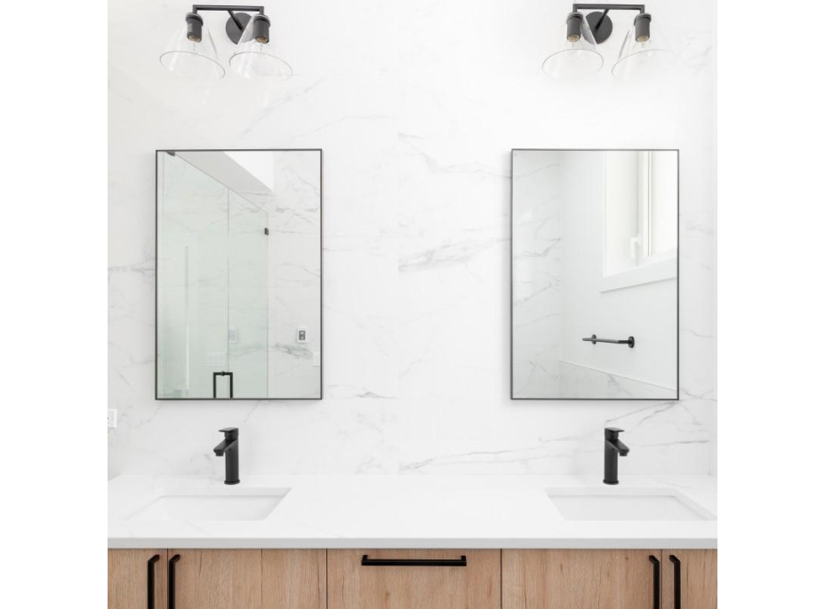 Umyvadlová baterie APIO - černá - nízká