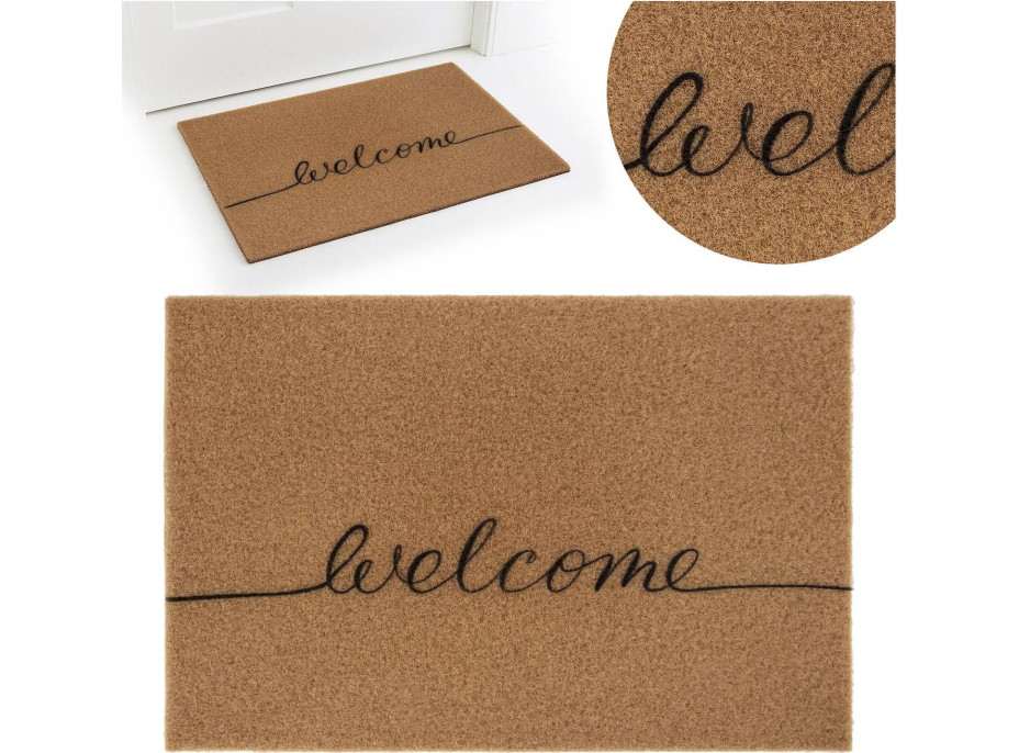 Rohožka WELCOME 40x60 cm - přírodní Rohožka WELCOME 40x60 cm - přírodní