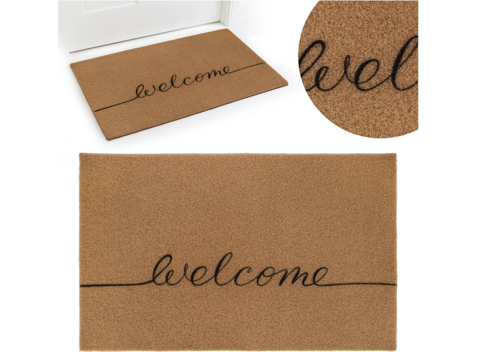 Rohožka WELCOME 50x80 cm - přírodní Rohožka WELCOME 50x80 cm - přírodní