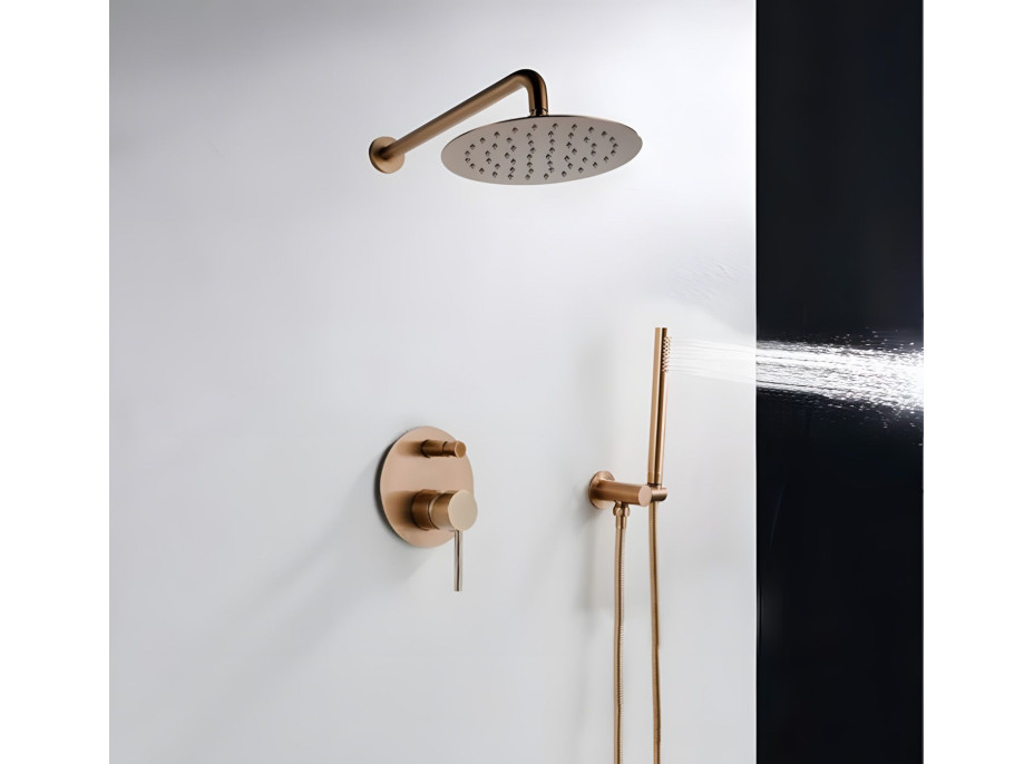 Sprchová podomítková souprava REA COPPER - broušená měď