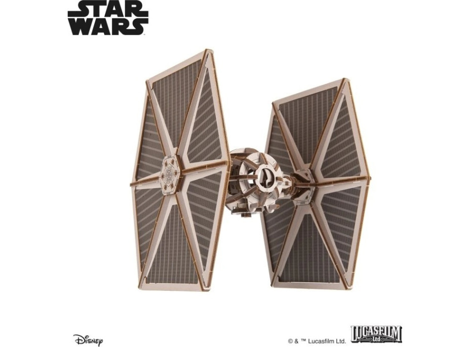 Ugears 3D dřevěná mechanická skládačka Star Wars Stíhačka TIE