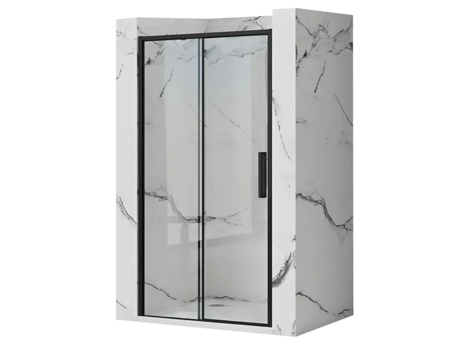 Sprchové dveře MAXMAX Rea RAPID slide 160 cm - černé